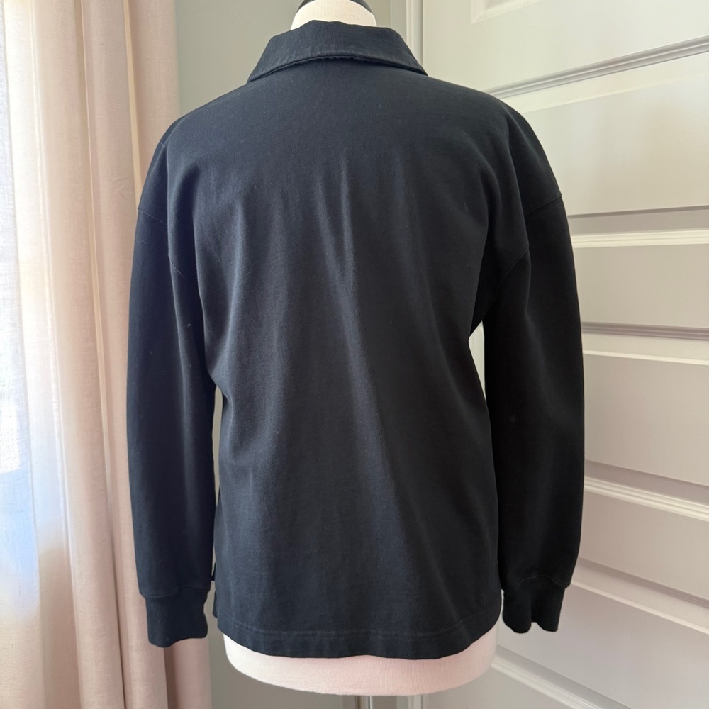 Nike Essential Oversized Long Sleeve Polo : Small - Picture 6 of 8